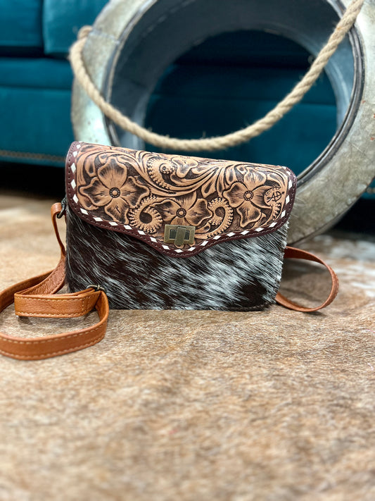 The Carly Tooled Purse