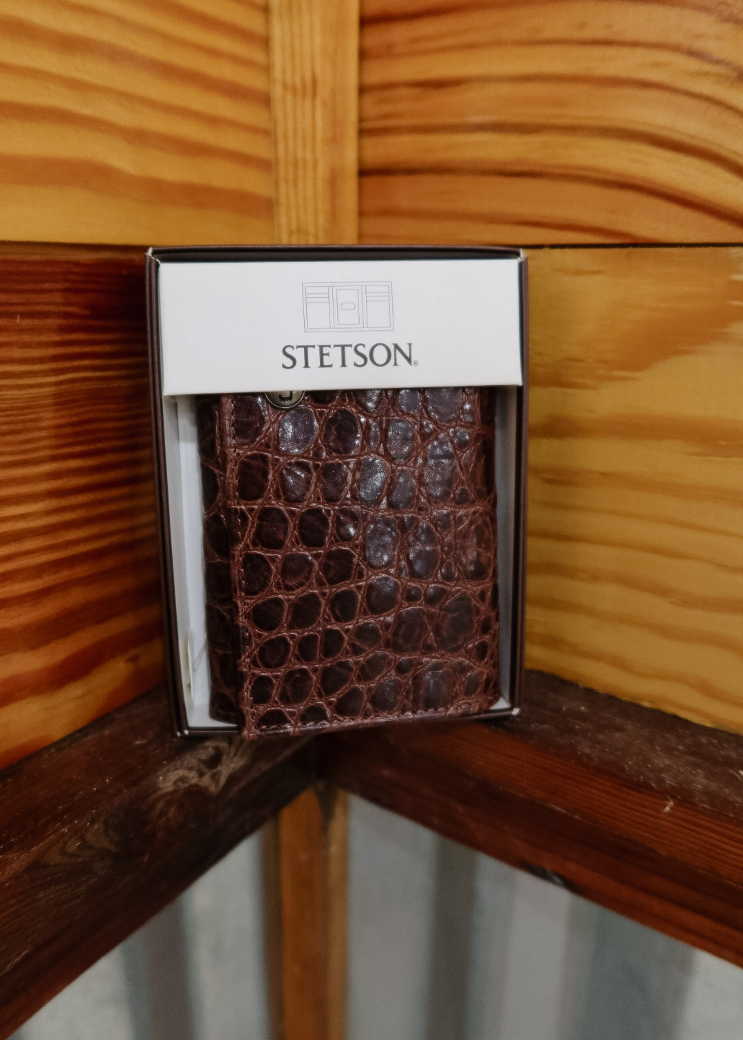 Stetson Trifold- Cognac