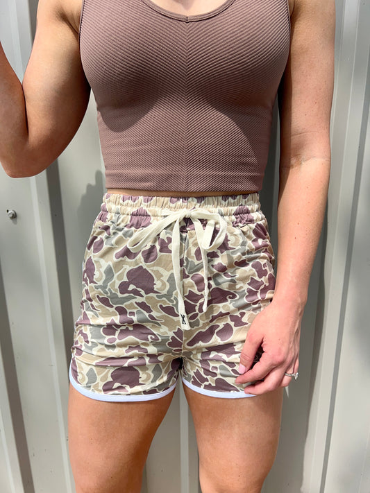 The Old School Camo Shorts