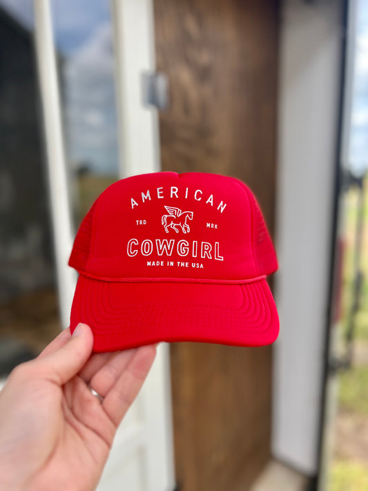 American Cowgirl Trucker