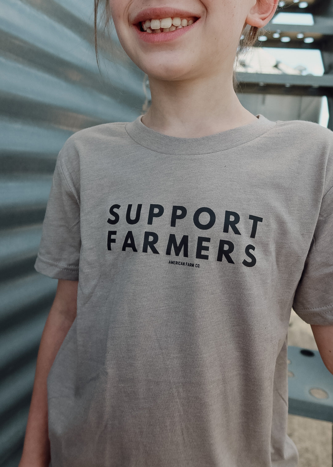 Support Farmers- Youth Tee