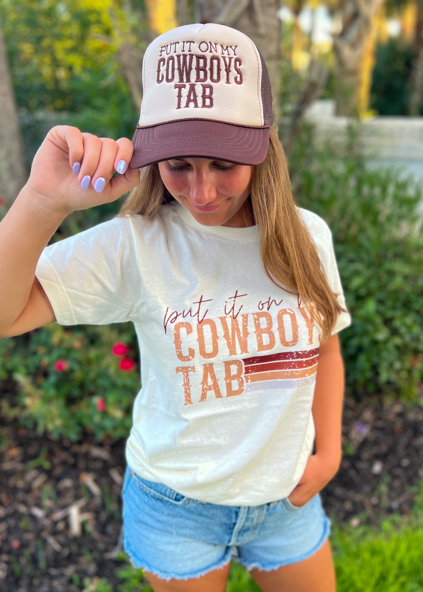 Put it on my Cowboy's Tab