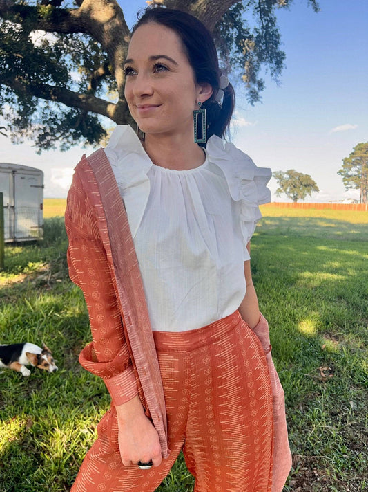 The Grit Ruffle - Big Country's Western WearWhiteSmall