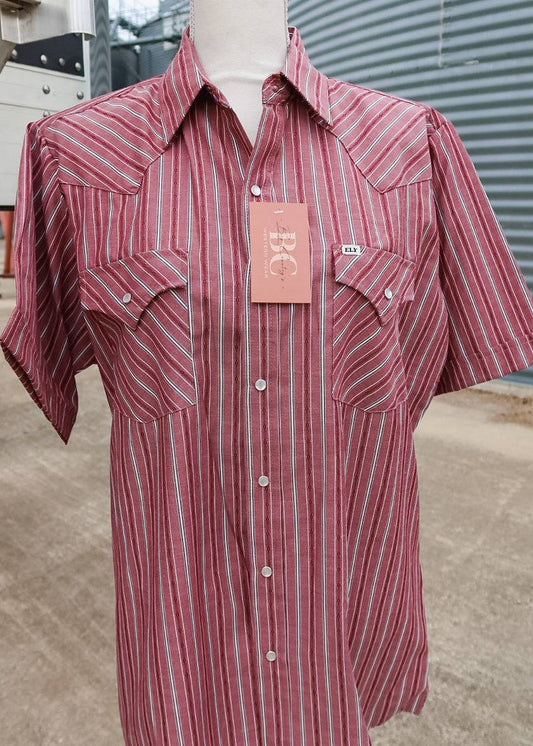 The Red Americana Pearl Snap - Big Country's Western WearMedium