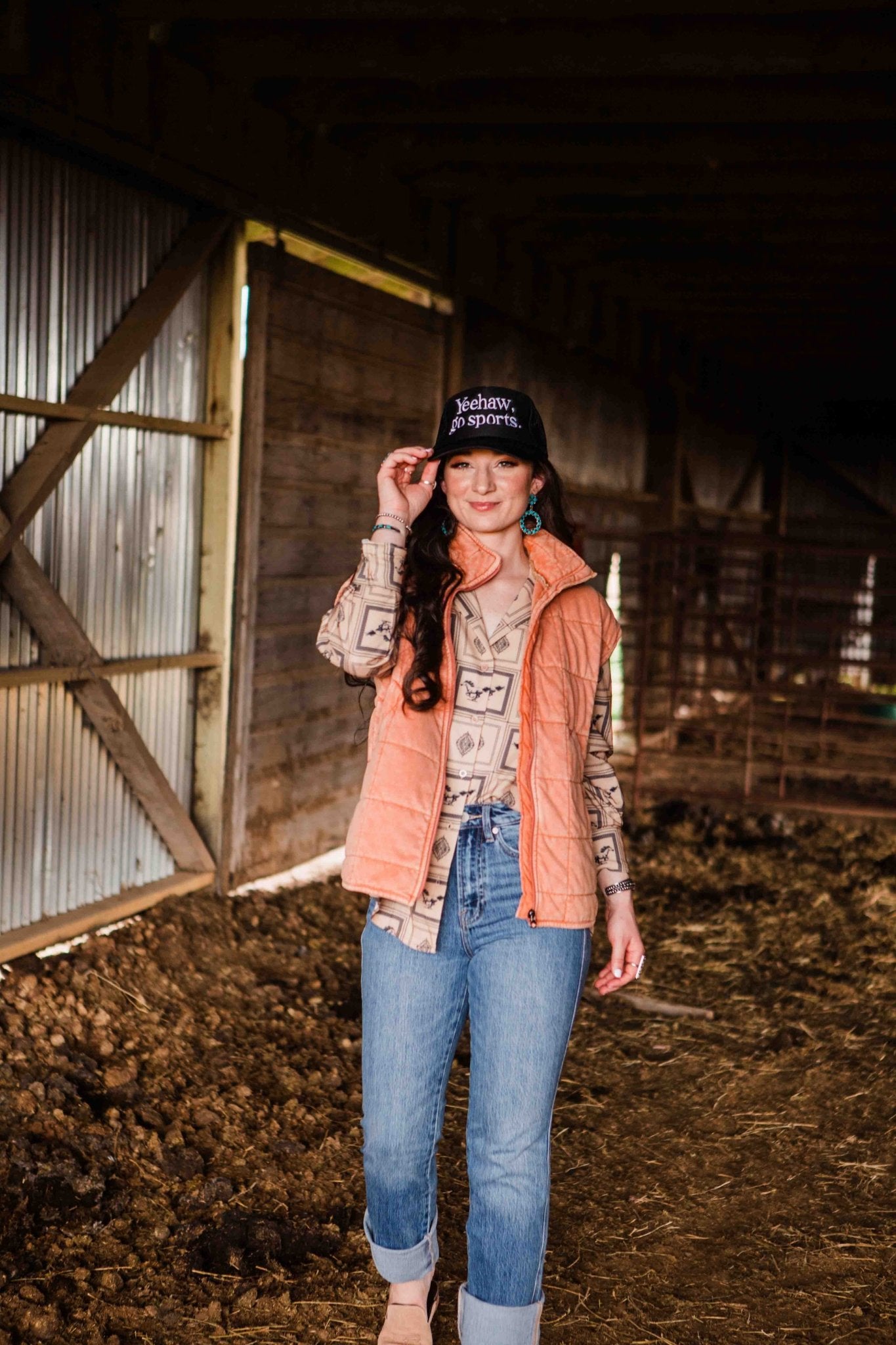 The Rust Quilted Vest - Big Country's Western WearSmall