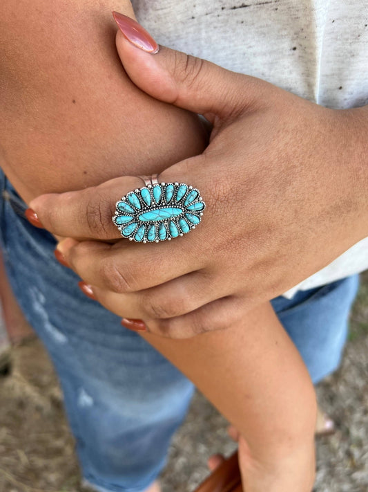 Turquoise Women's Ring - Big Country's Western Wear